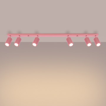 Brilagi - LED akcenta gaismeklis CRESTO 6xGU10/10W/230V rozā