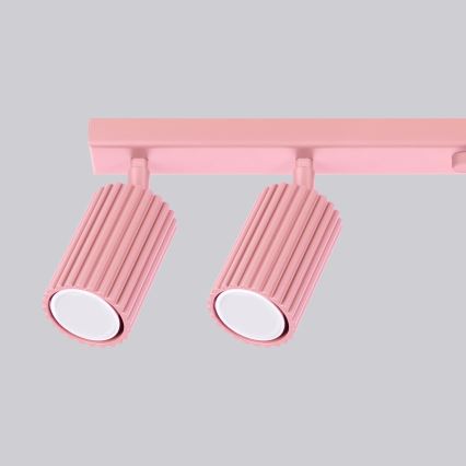 Brilagi - LED akcenta gaismeklis CRESTO 6xGU10/10W/230V rozā