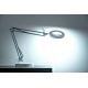 Brilagi - LED Aptumšojama galda lampa ar palielināmo stiklu LENS LED/12W/5V 3000/4200/6000K balta