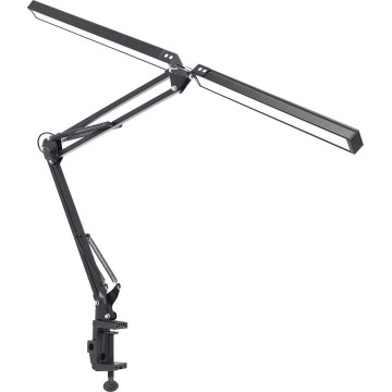 Brilagi - LED Aptumšojama galda lampa VARIO 2xLED/14W/230V 3000-6000K melna