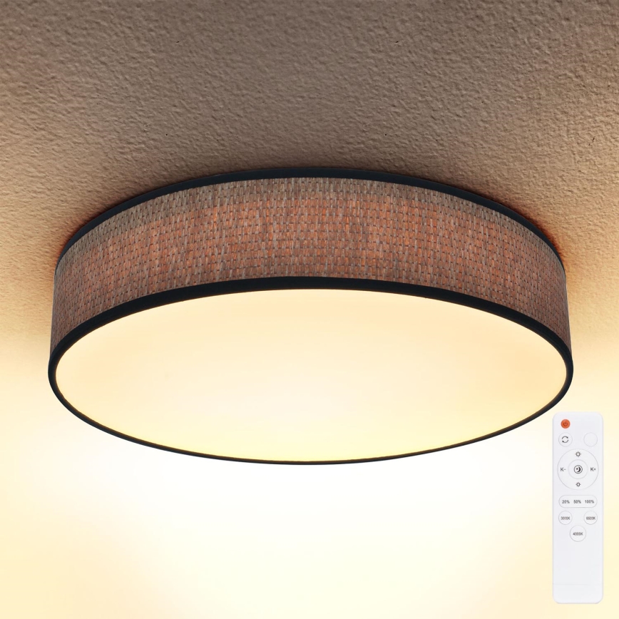Brilagi - LED Aptumšojama griestu lampa ADELA LED/48W/230V 3000-6500K d. 40 cm + tālvadības pults