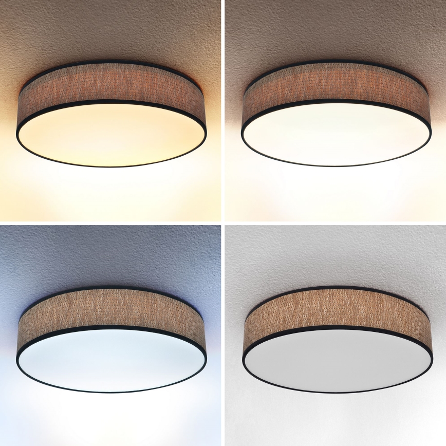 Brilagi - LED Aptumšojama griestu lampa ADELA LED/48W/230V 3000-6500K d. 40 cm + tālvadības pults