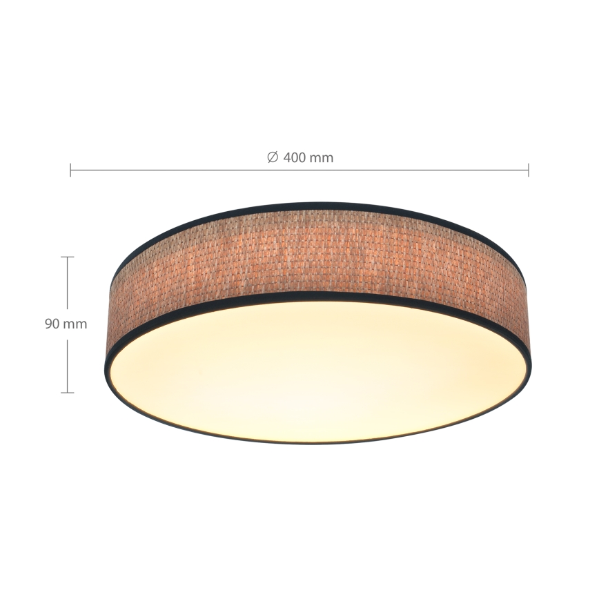Brilagi - LED Aptumšojama griestu lampa ADELA LED/48W/230V 3000-6500K d. 40 cm + tālvadības pults