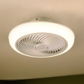 Brilagi - LED Aptumšojama griestu lampa ar ventilatoru LED/30W/230V 3000-6500K balta + tālvadības pults