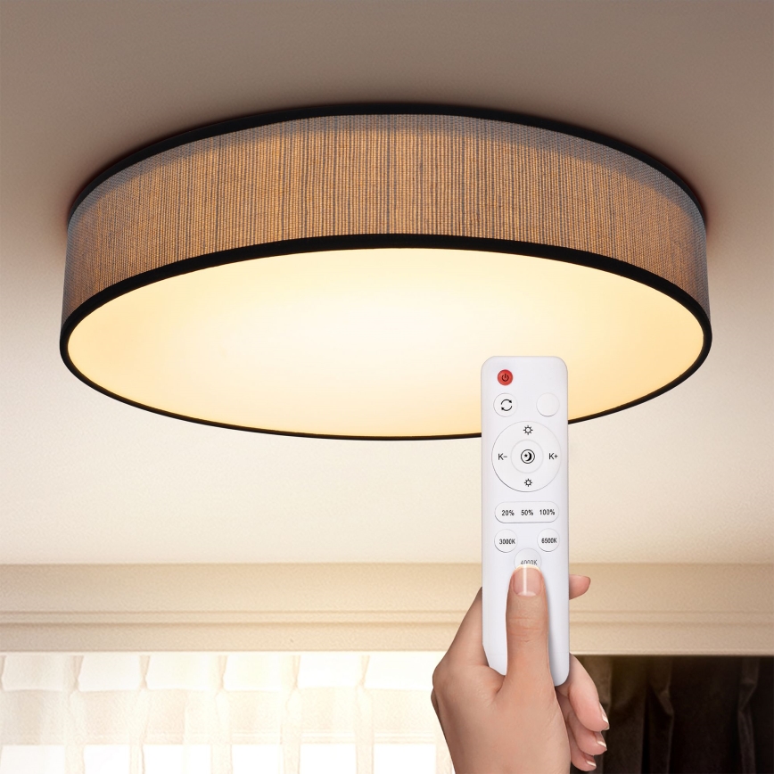 Brilagi - LED Aptumšojama griestu lampa AURORA LED/48W/230V 3000-6500K d. 40 cm + tālvadības pults