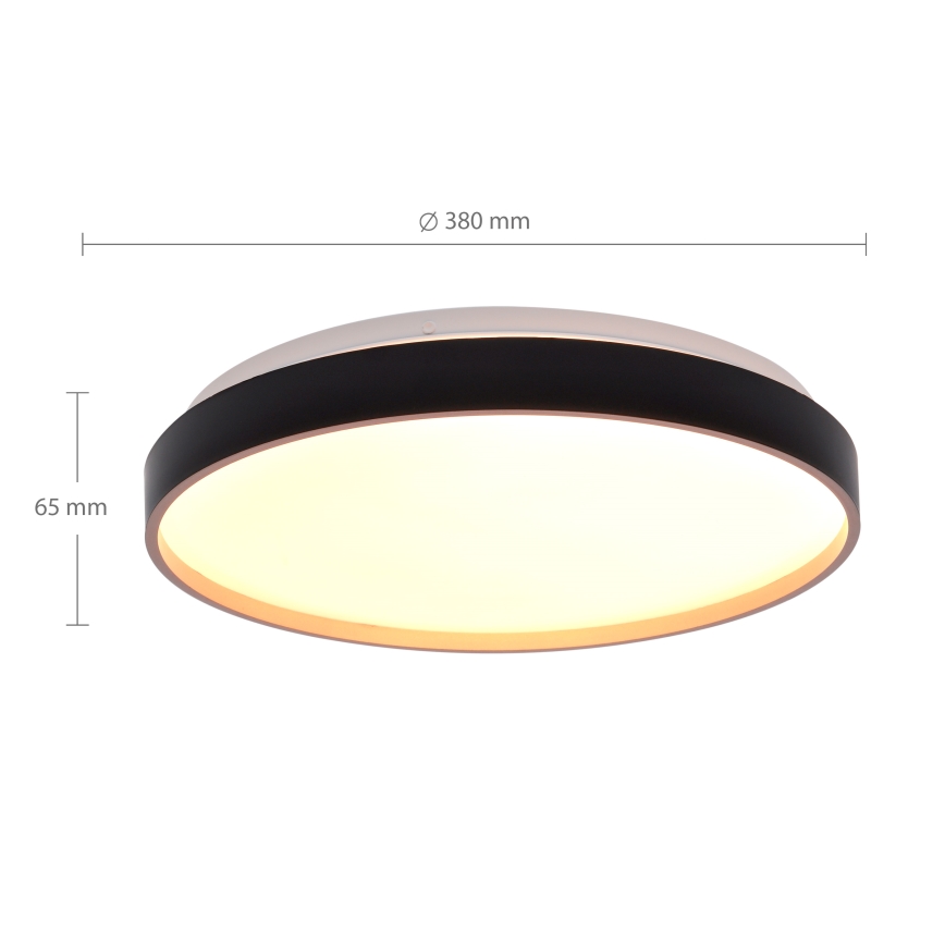 Brilagi - LED Aptumšojama griestu lampa CALA LED/48W/230V 3000-6500K d. 38 cm + tālvadības pults