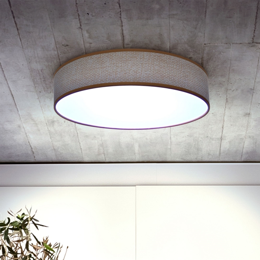 Brilagi - LED Aptumšojama griestu lampa CARMEN LED/48W/230V 3000-6500K d. 40 cm + tālvadības pults