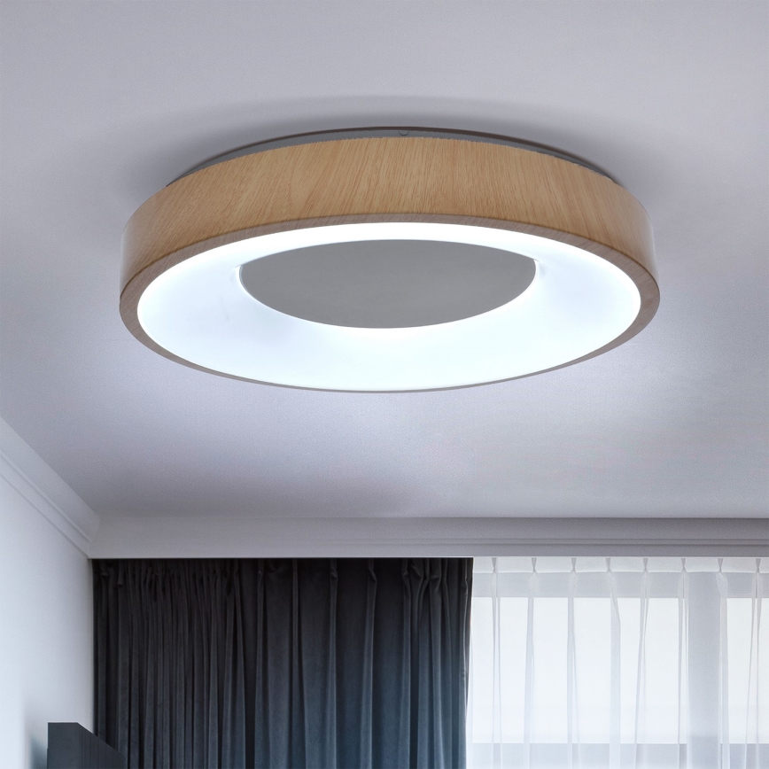 Brilagi - LED Aptumšojama griestu lampa DORIA LED/48W/230V 3000-6500K d. 39 cm + tālvadības pults