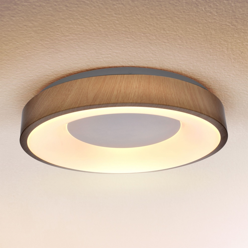 Brilagi - LED Aptumšojama griestu lampa DORIA LED/48W/230V 3000-6500K d. 39 cm + tālvadības pults