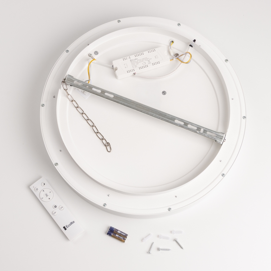 Brilagi - LED Aptumšojama griestu lampa FALCON LED/80W/230V 3000-6500K d. 60 cm balta + tālvadības pults