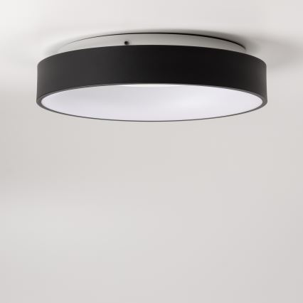 Brilagi - LED Aptumšojama griestu lampa FALCON LED/80W/230V 3000-6500K d. 60 cm melna + tālvadības pults