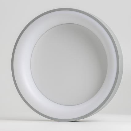 Brilagi - LED Aptumšojama griestu lampa FALCON LED/80W/230V 3000-6500K d. 60 cm pelēka + tālvadības pults