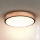 Brilagi - LED Aptumšojama griestu lampa GLORIA LED/48W/230V 3000-6500K ozols d. 40 cm + tālvadības pults
