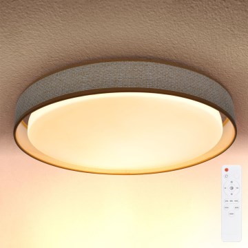 Brilagi - LED Aptumšojama griestu lampa KIANIA LED/48W/230V 3000-6500K d. 43 cm + tālvadības pults