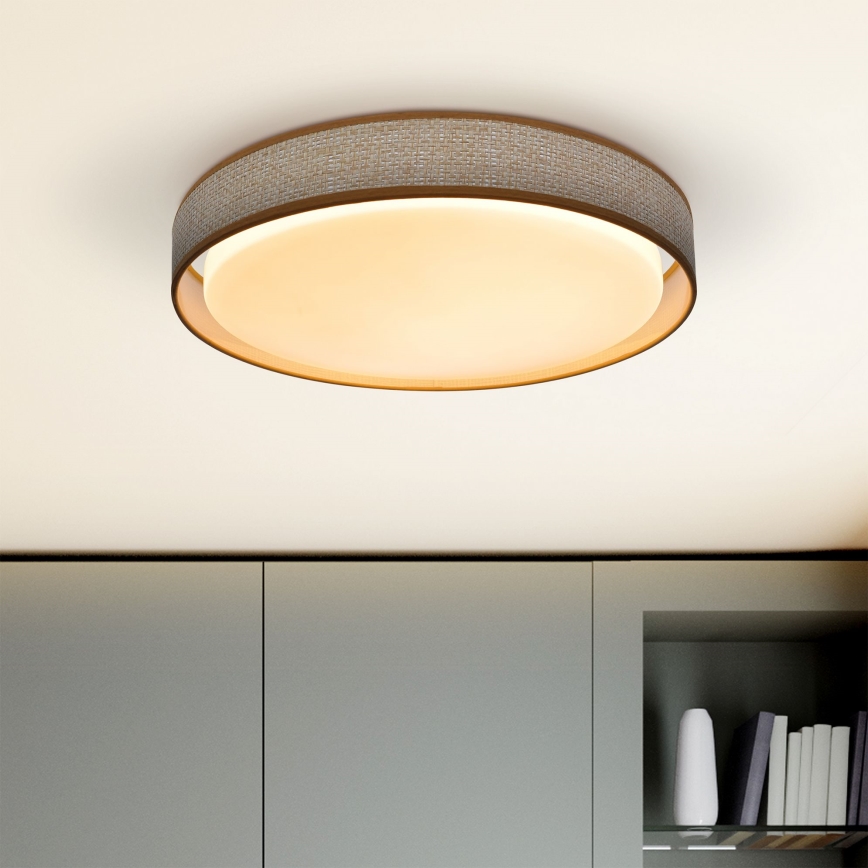 Brilagi - LED Aptumšojama griestu lampa KIANIA LED/48W/230V 3000-6500K d. 43 cm + tālvadības pults