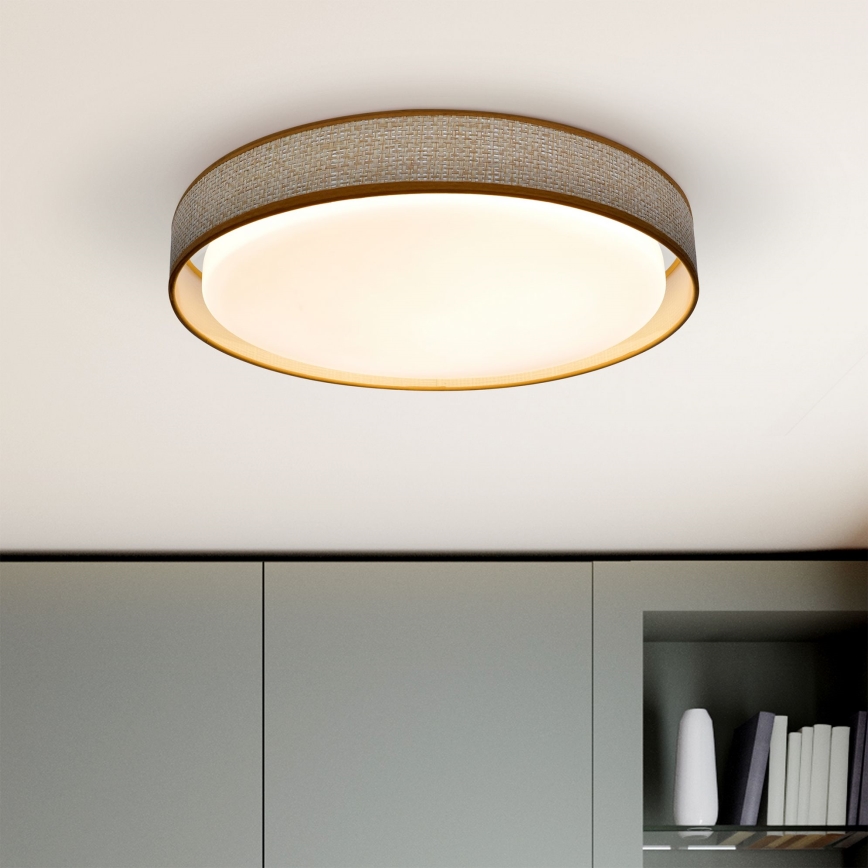 Brilagi - LED Aptumšojama griestu lampa KIANIA LED/48W/230V 3000-6500K d. 43 cm + tālvadības pults