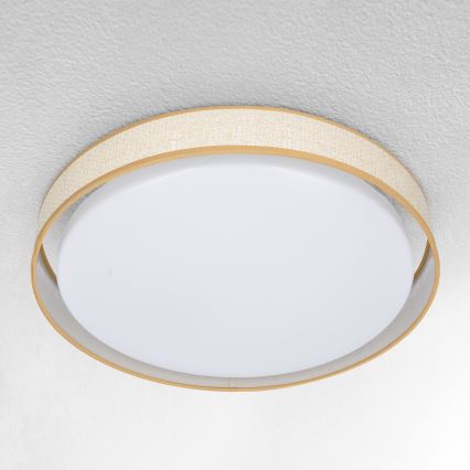 Brilagi - LED Aptumšojama griestu lampa KIANIA LED/48W/230V 3000-6500K d. 43 cm + tālvadības pults