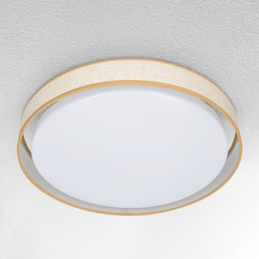 Brilagi - LED Aptumšojama griestu lampa KIANIA LED/48W/230V 3000-6500K d. 43 cm + tālvadības pults