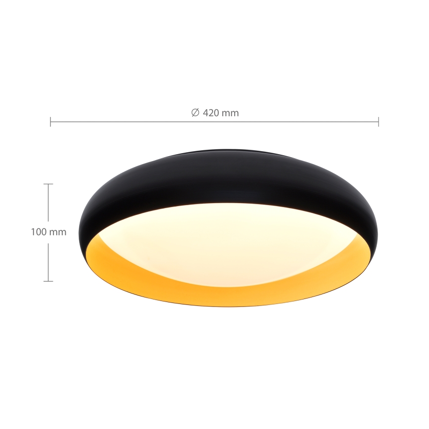 Brilagi - LED Aptumšojama griestu lampa LIVIA LED/48W/230V 3000-6500K d. 42 cm + tālvadības pults