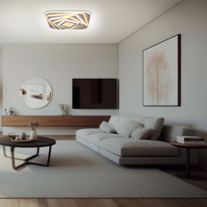 Brilagi - LED Aptumšojama griestu lampa MODERN LED/210W/230V 2700-6500K 55x55 cm + tālvadības pults