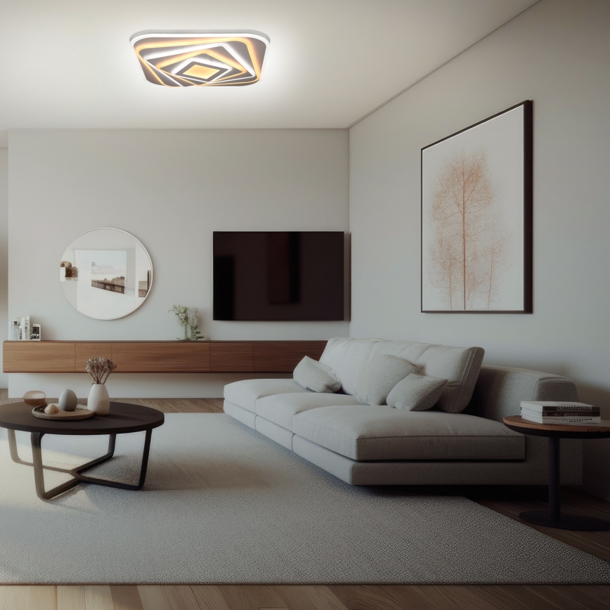 Brilagi - LED Aptumšojama griestu lampa MODERN LED/210W/230V 2700-6500K 55x55 cm + tālvadības pults
