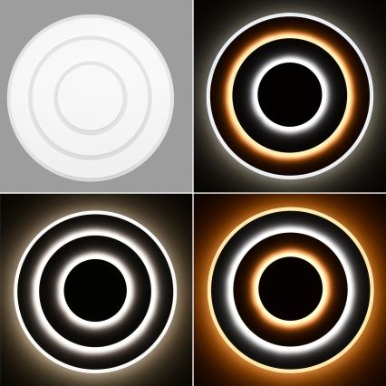 Brilagi - LED Aptumšojama griestu lampa MODERN LED/58W/230V 2700-6500K d. 46,3 cm + tālvadības pults