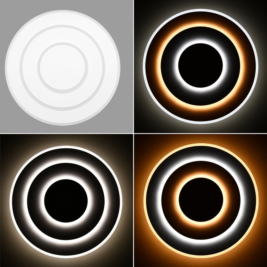 Brilagi - LED Aptumšojama griestu lampa MODERN LED/58W/230V 2700-6500K d. 46,3 cm + tālvadības pults