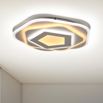 Brilagi - LED Aptumšojama griestu lampa MODERN LED/64W/230V 2700-6500K d. 40 cm + tālvadības pults