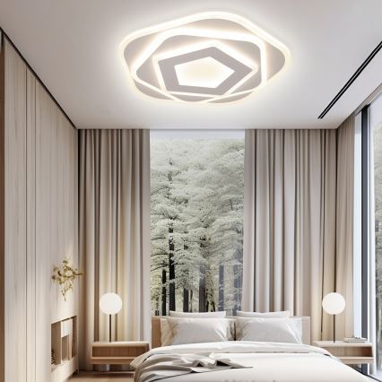 Brilagi - LED Aptumšojama griestu lampa MODERN LED/64W/230V 2700-6500K + tālvadības pults