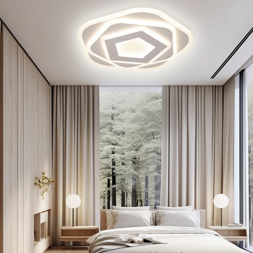 Brilagi - LED Aptumšojama griestu lampa MODERN LED/64W/230V 2700-6500K + tālvadības pults