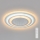 Brilagi - LED Aptumšojama griestu lampa MODERN LED/70W/230V 2700-6500K d. 50 cm + tālvadības pults