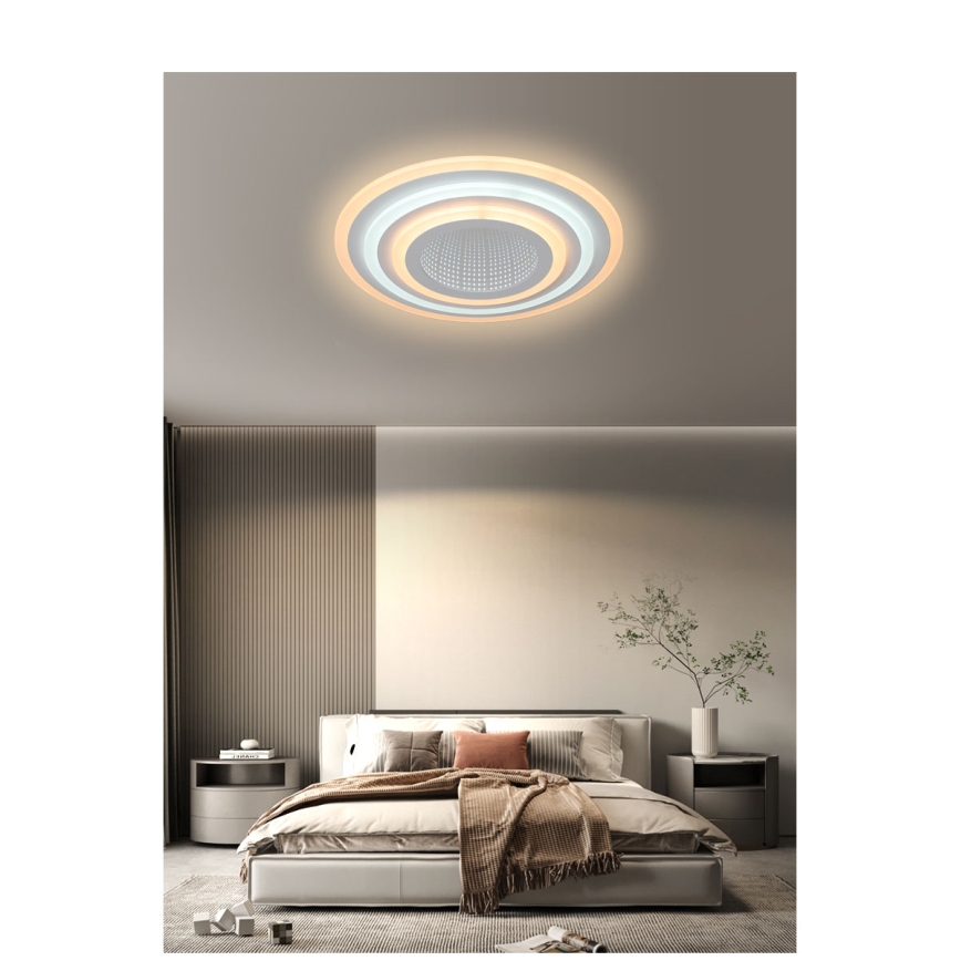 Brilagi - LED Aptumšojama griestu lampa MODERN LED/70W/230V 2700-6500K d. 50 cm + tālvadības pults