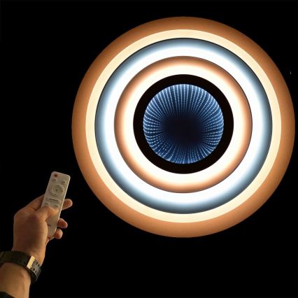 Brilagi - LED Aptumšojama griestu lampa MODERN LED/70W/230V 2700-6500K d. 50 cm + tālvadības pults
