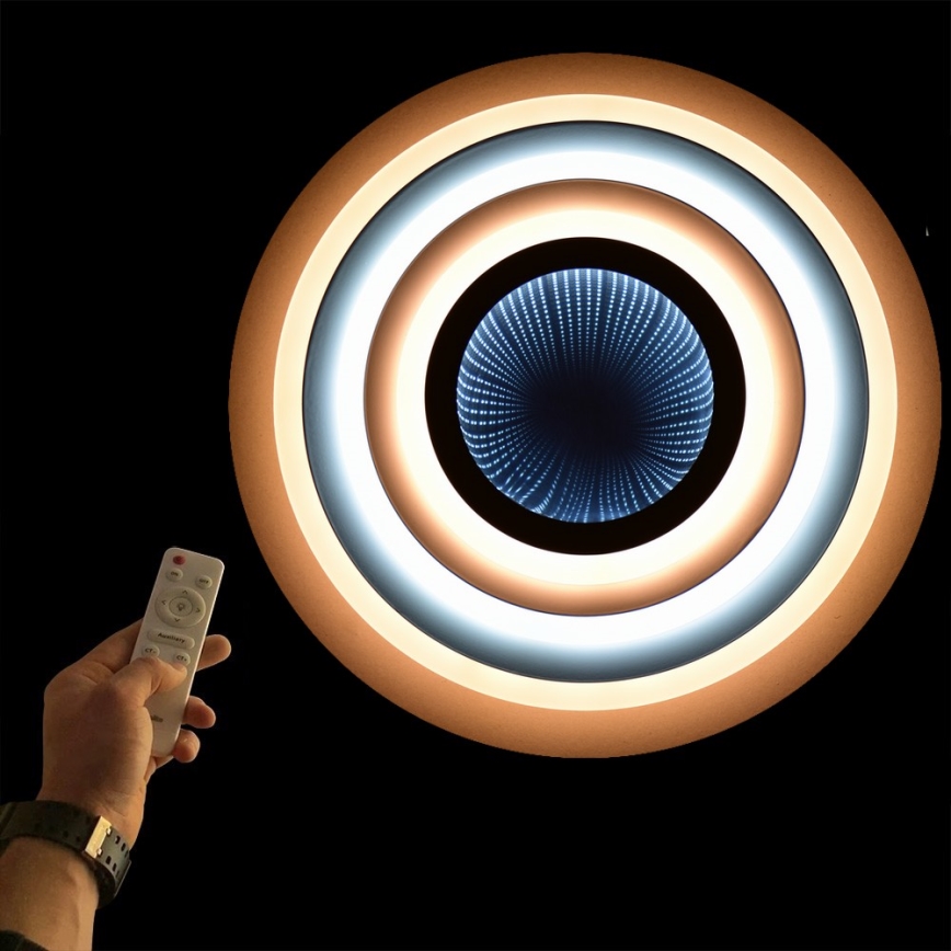 Brilagi - LED Aptumšojama griestu lampa MODERN LED/70W/230V 2700-6500K d. 50 cm + tālvadības pults