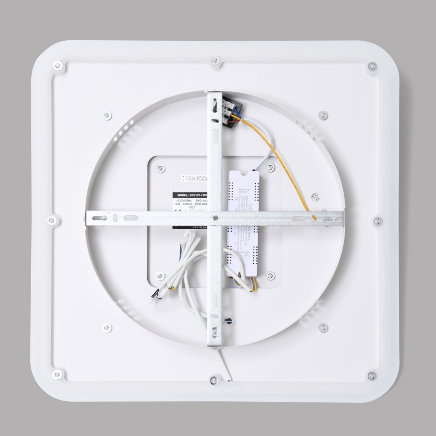 Brilagi - LED Aptumšojama griestu lampa MODERN LED/72W/230V 2700-6500K 46,6x46,6 cm + tālvadības pults