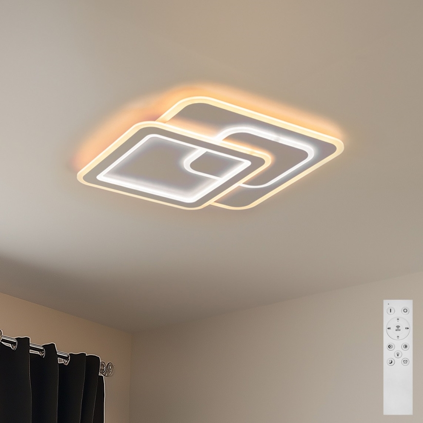 Brilagi - LED Aptumšojama griestu lampa MODERN LED/80W/230V 2700-6500K 52,5x52,5 cm + tālvadības pults