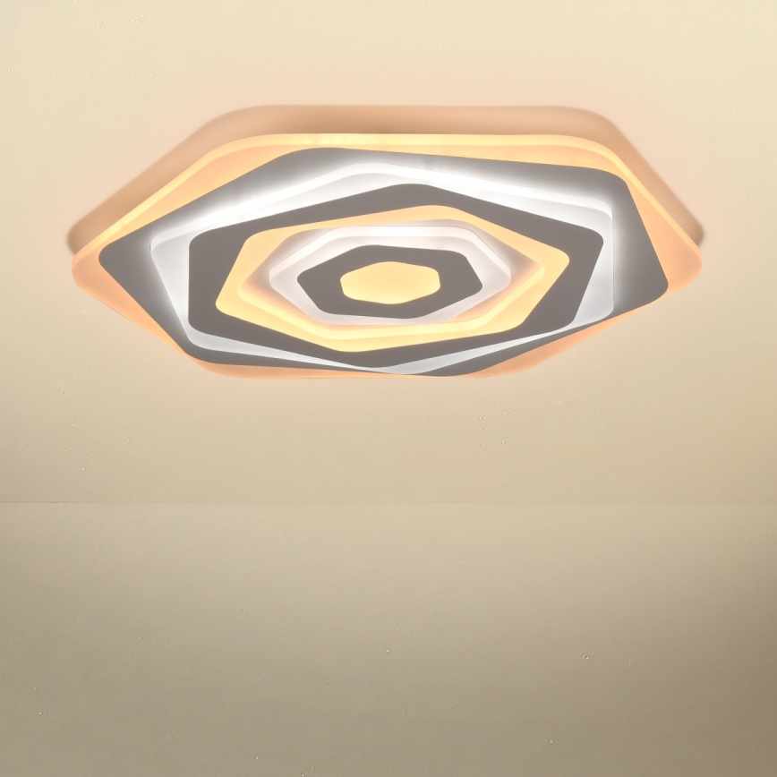 Brilagi - LED Aptumšojama griestu lampa MODERN LED/85W/230V 2700-6500K d. 53 cm + tālvadības pults