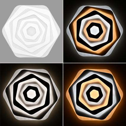 Brilagi - LED Aptumšojama griestu lampa MODERN LED/85W/230V 2700-6500K d. 53 cm + tālvadības pults