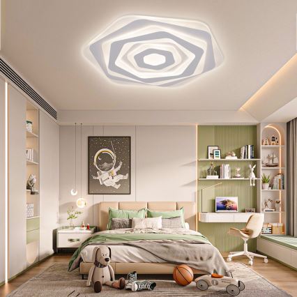 Brilagi - LED Aptumšojama griestu lampa MODERN LED/85W/230V 2700-6500K d. 53 cm + tālvadības pults