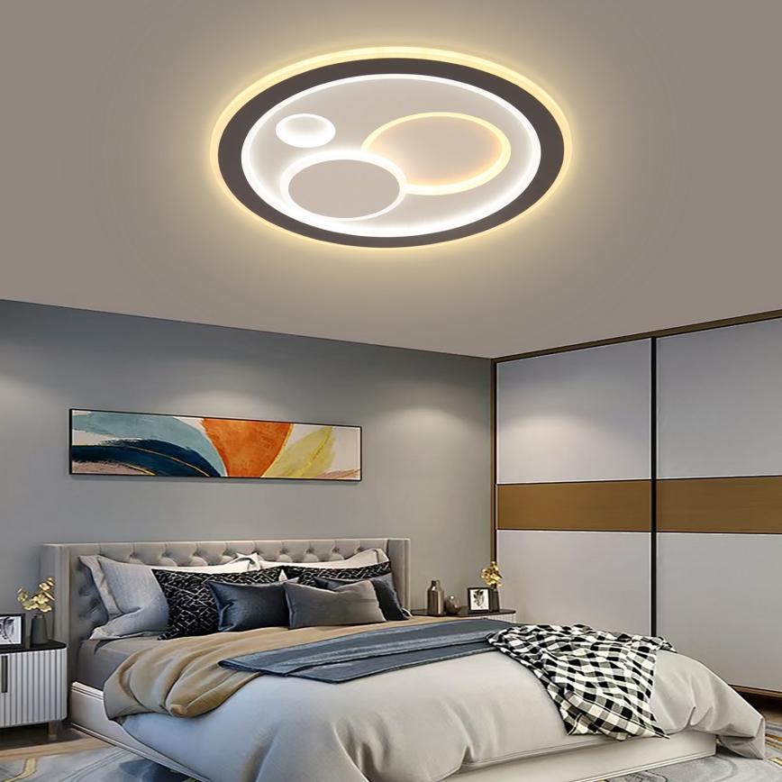Brilagi - LED Aptumšojama griestu lampa MODERN LED/89W/230V 2700-6500K + tālvadības pults