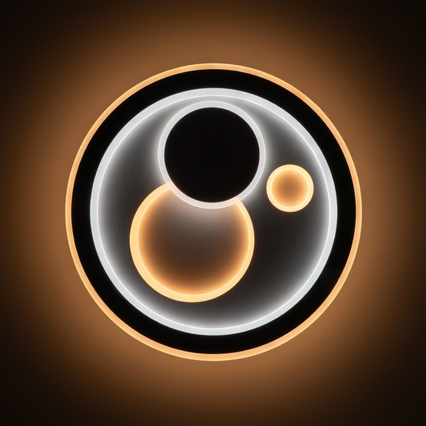 Brilagi - LED Aptumšojama griestu lampa MODERN LED/89W/230V 2700-6500K d. 47 cm + tālvadības pults