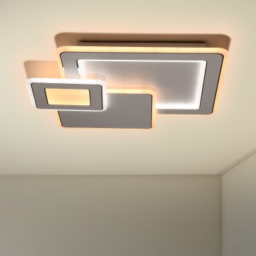 Brilagi - LED Aptumšojama griestu lampa MODERN LED/93W/230V 2700-6500K 48,5x48,5 cm + tālvadības pults