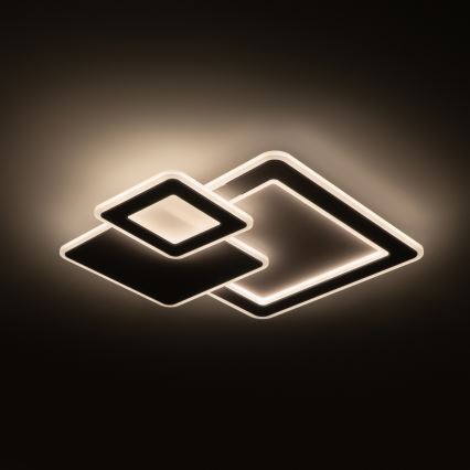 Brilagi - MODERN aptumšojams LED griestu gaismeklis/93W/230V 3000-6000K 48,5x48,5 cm + ar tālvadības pulti