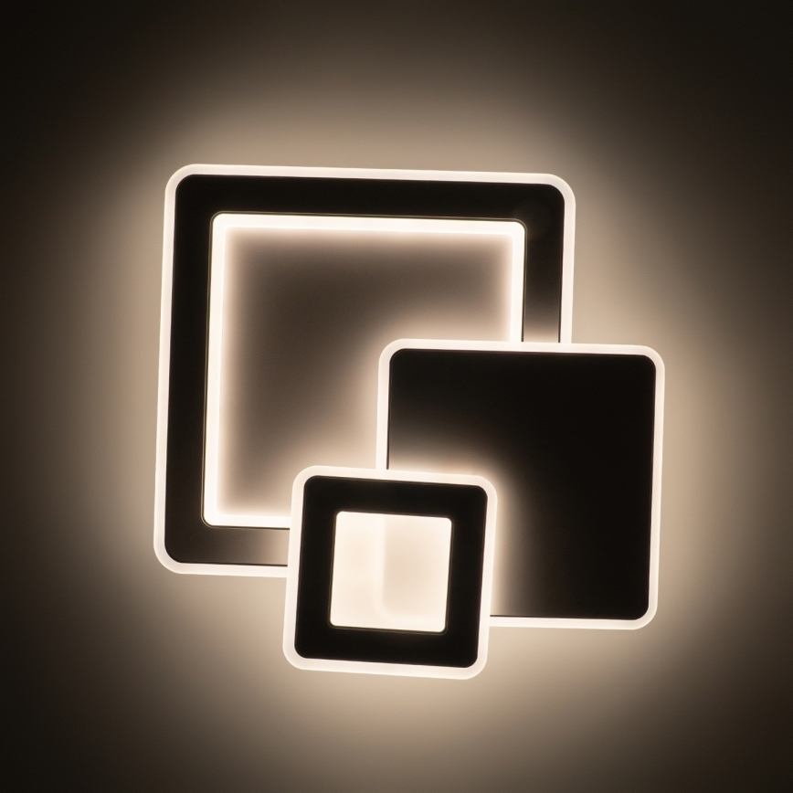 Brilagi - MODERN aptumšojams LED griestu gaismeklis/93W/230V 3000-6000K 48,5x48,5 cm + ar tālvadības pulti