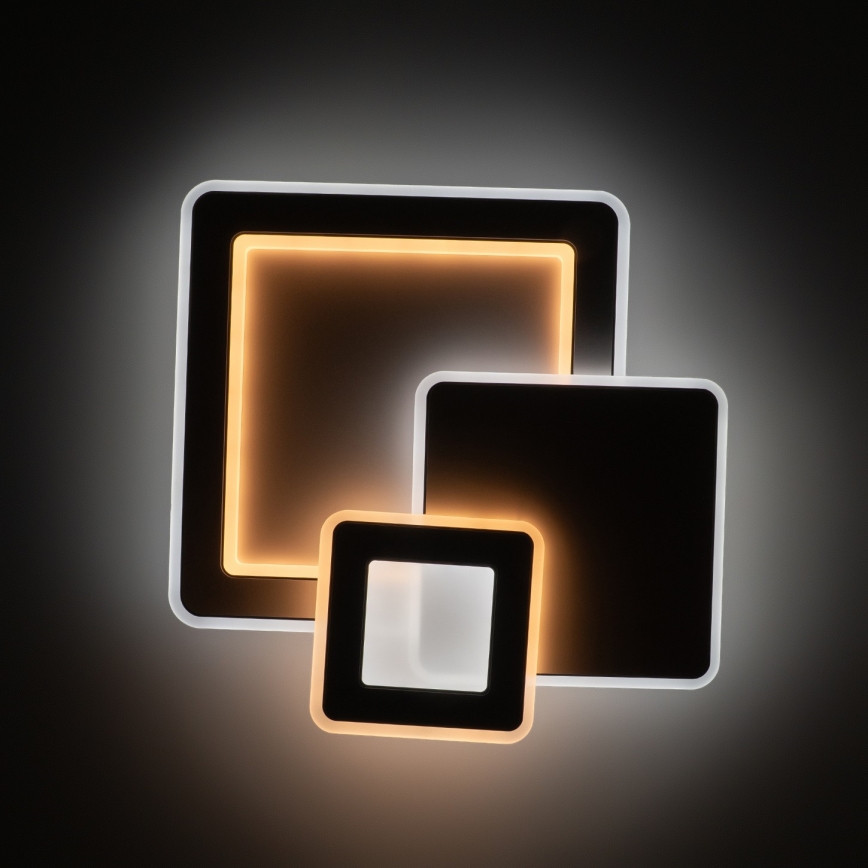 Brilagi - MODERN aptumšojams LED griestu gaismeklis/93W/230V 3000-6000K 48,5x48,5 cm + ar tālvadības pulti