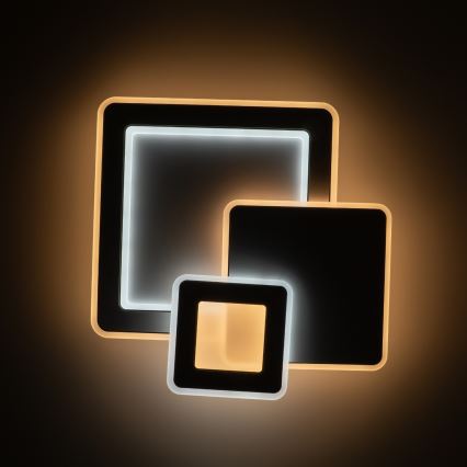 Brilagi - MODERN aptumšojams LED griestu gaismeklis/93W/230V 3000-6000K 48,5x48,5 cm + ar tālvadības pulti