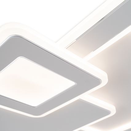 Brilagi - MODERN aptumšojams LED griestu gaismeklis/93W/230V 3000-6000K 48,5x48,5 cm + ar tālvadības pulti