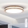 Brilagi - LED Aptumšojama griestu lampa MOLINA LED/48W/230V 3000-6500K ozolkoks d. 38 cm + tālvadības pults