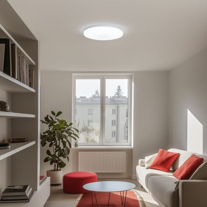 Brilagi - LED Aptumšojama griestu lampa OPAL LED/24W/230V  3000/4000/6500K + tālvadības pults