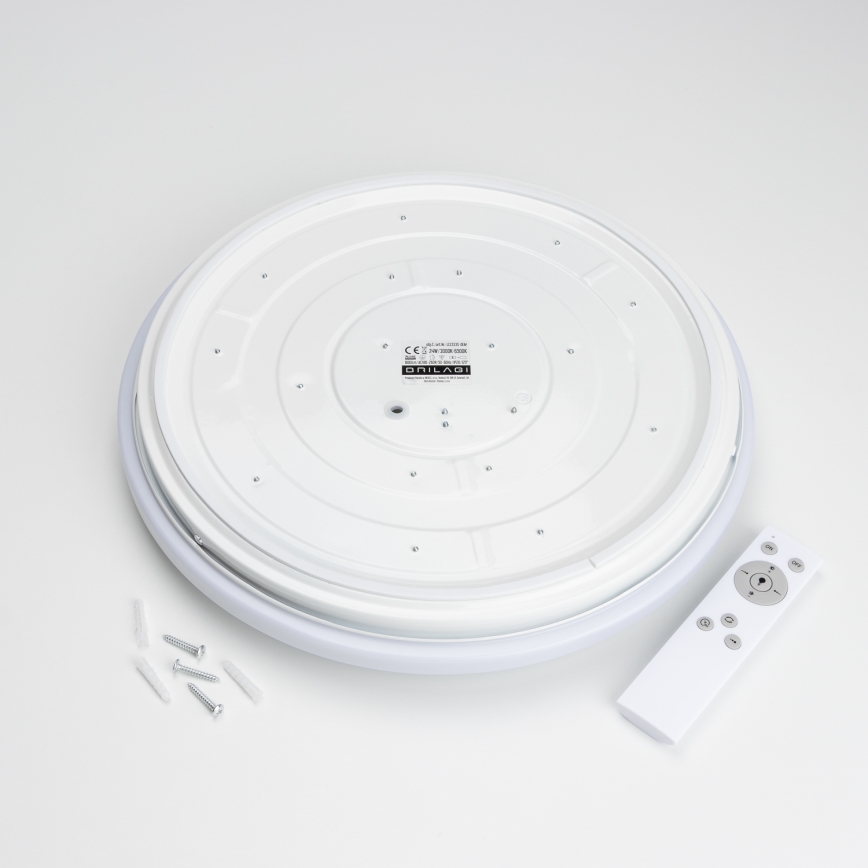 Brilagi - LED Aptumšojama griestu lampa OPAL LED/24W/230V  3000/4000/6500K + tālvadības pults